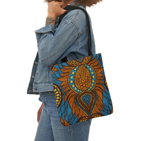 Ankara African Tote Bags