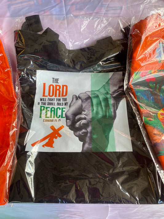 The Lord will Fight for You Tote Bag