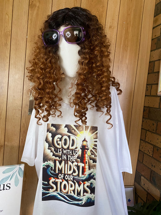 God is with Us in the Midst of Storms T Shirt