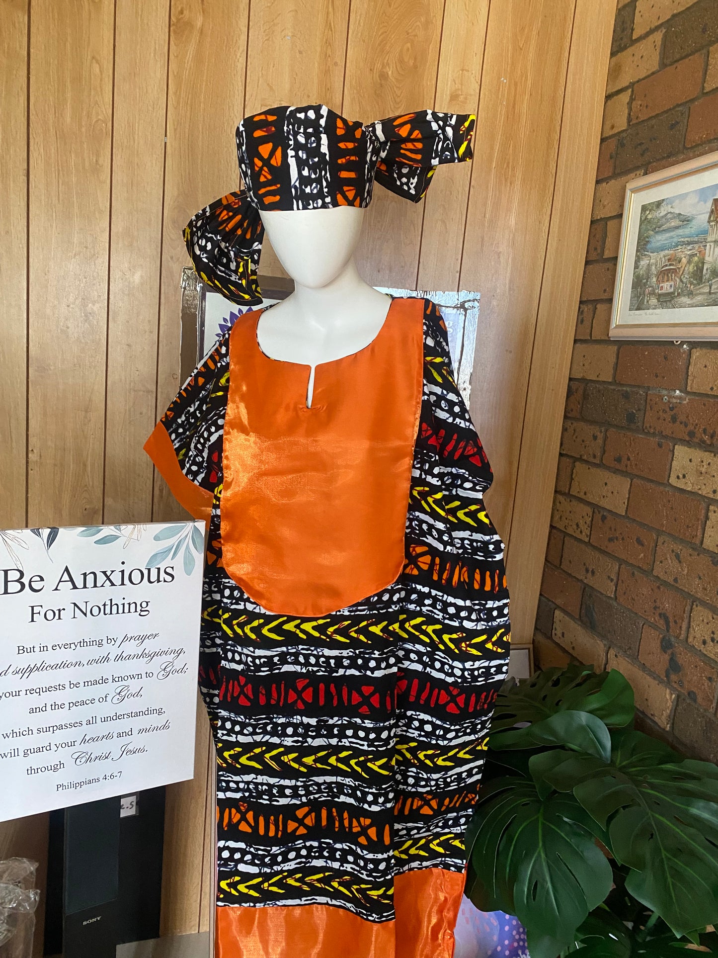Ankara Bubu Gown