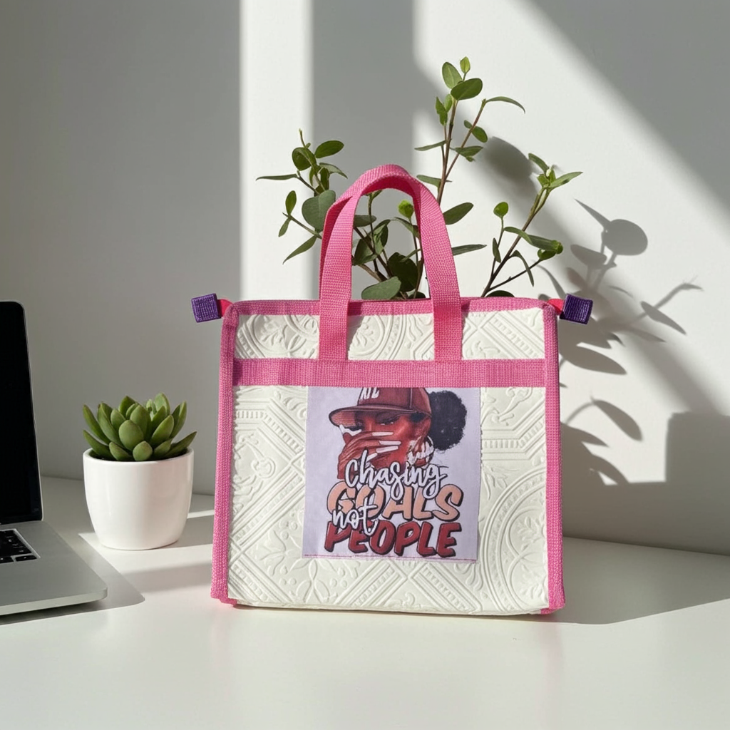 Motivational Leather Bag